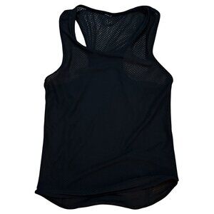 Zumba Tank Mesh Racerback No Tags Black XS/Small